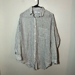 Journal standard relume linen button down shirt women OS oversized Japanese